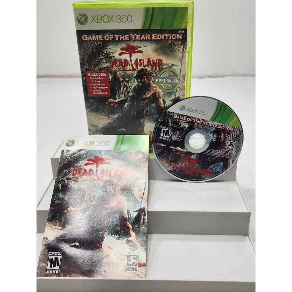 Dead Island: Game of the Year Edition Xbox 360 Microsoft Complete With Manual